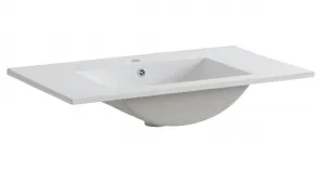 ArtCom Keramické umývadlo CFP 80D | biely lesk 80 cm