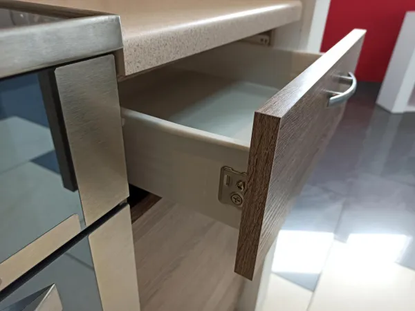 Artstolk Kuchynská linka MELA II | dub artisan 2,4 m