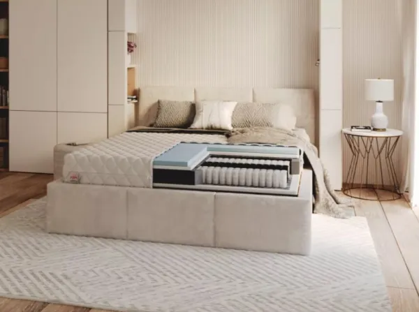 FDM Taštičkový matrac LAVAL Premium Jersey | 100 x 200 cm