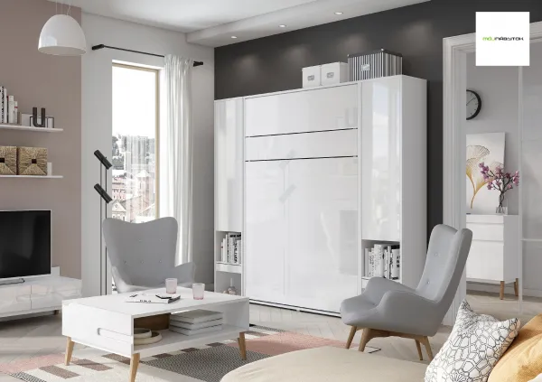 Dig-net nábytok Skrinka Lenart BED CONCEPT BC-07 | biela