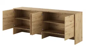 Dig-net nábytok Nadstavec pre sklápaciu posteľ Lenart BED CONCEPT BC-10 | dub artisan