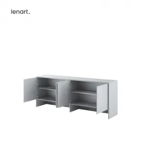 Dig-net nábytok Nadstavec pre sklápaciu posteľ Lenart BED CONCEPT BC-10 | sivá