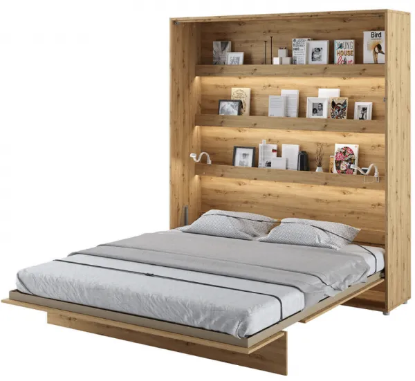 Dig-net nábytok Sklápacia posteľ Lenart BED CONCEPT BC-13 dub artisan | 180 x 200 cm