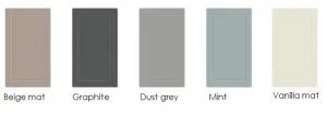 ArtExt Dvierka na umývačku riadu ZM 57/60 Quantum Farba korpusu: Grey