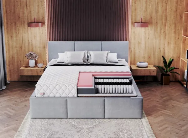 FDM Taštičkový matrac VIGO Silvercare | 80 x 200 cm