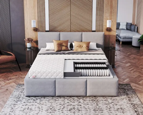 FDM Taštičkový matrac TREVISO Premium Jersey | 100 x 200 cm