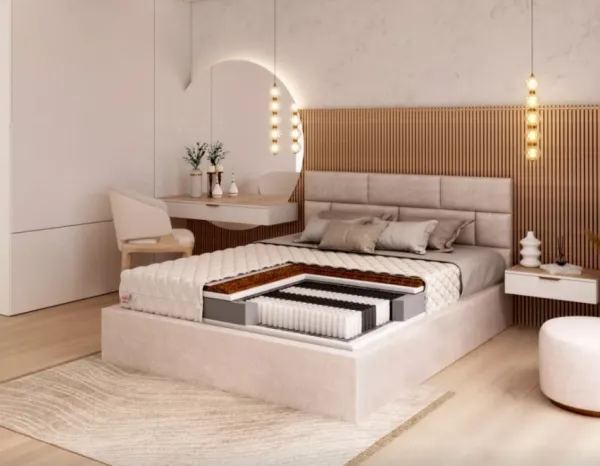 FDM Taštičkový matrac GRADO Premium Jersey | 80 x 200 cm