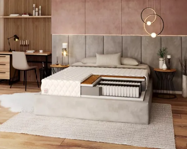 FDM Taštičkový matrac FAMILY MAX Premium Jersey | 80 x 200 cm