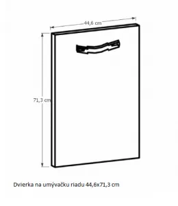 Tempo Kondela Kuchynská linka Provance Provance: Spodná skrinka D40S4 - 40x82x47 cm