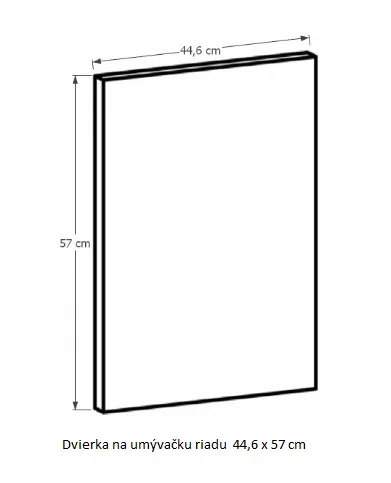 Tempo Kondela Kuchynská linka Provance Provance: Spodná skrinka D40S4 - 40x82x47 cm