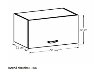 Tempo Kondela Kuchynská linka Provance Provance: Spodná skrinka D40S4 - 40x82x47 cm
