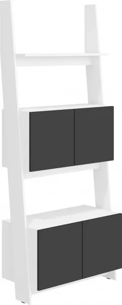 ArtCross Regál RACK 08 | 80-2D Farba: craft biely / grafit
