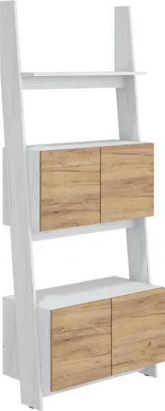 ArtCross Regál RACK 08 | 80-2D Farba: craft biely / grafit