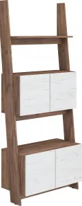 ArtCross Regál RACK 08 | 80-2D Farba: craft biely / grafit