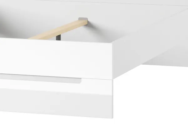 Szynaka Manželská posteľ SELENE 33 |  biela Prevedenie: Úložný box pod posteľ