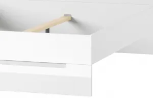 Szynaka Manželská posteľ SELENE 33 |  biela Prevedenie: Úložný box pod posteľ