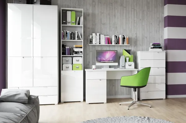 Szynaka Vešiakový panel SELENE 20 | biela
