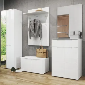 Szynaka Vešiakový panel SELENE 20 | biela