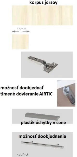 ArtExt Tlmené dovieranie dvierok AIRTIC