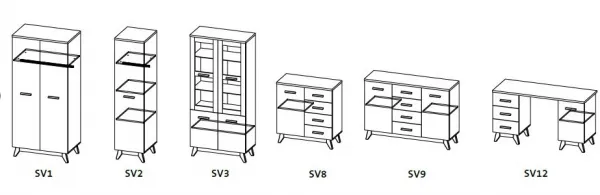 Dolmar Vitrína SWAN SV4