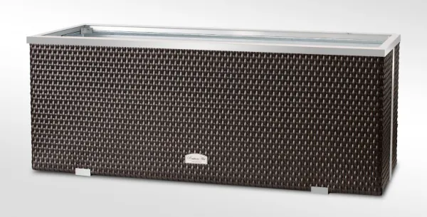 ArtSG Ratanový kvetináč SG03170 | 70 x 38 x 40 Farba: RD03 sivá
