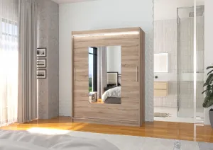ArtAdrk Šatníková skriňa DORRIGO | 150 cm Skriňa: Dor01 / biela