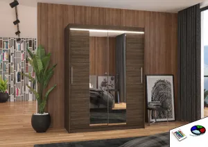 ArtAdrk Šatníková skriňa INESS | 150 cm Skriňa: Is01 / biela