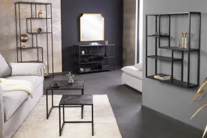 Regál ATALANTA 185x77 cm Dekorhome
