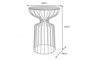 Konferenčný stolík GITEGA Dekorhome 45 cm