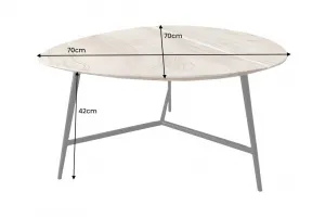 Konferenčný stolík DARTELU Dekorhome 60 cm