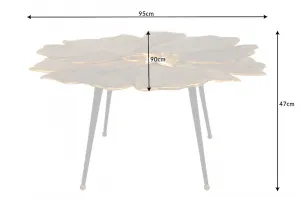 Konferenčný stolík ESUS Dekorhome 94x90x47 cm
