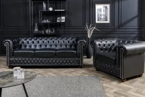 Chesterfield kreslo MIDAS Dekorhome