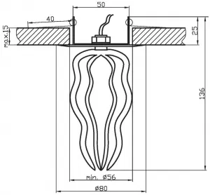 Bodové svetlo SK-15 Candellux