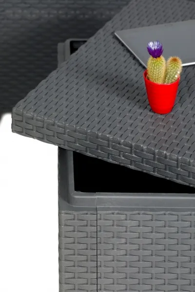 TOOMAX DIANA 4 SEATER záhradný plastový set - grafit