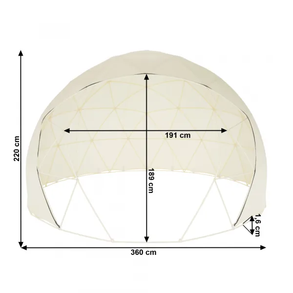 Záhradné iglu NUKILIK 3,6 m