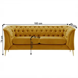 Chesterfield pohovka JUNE