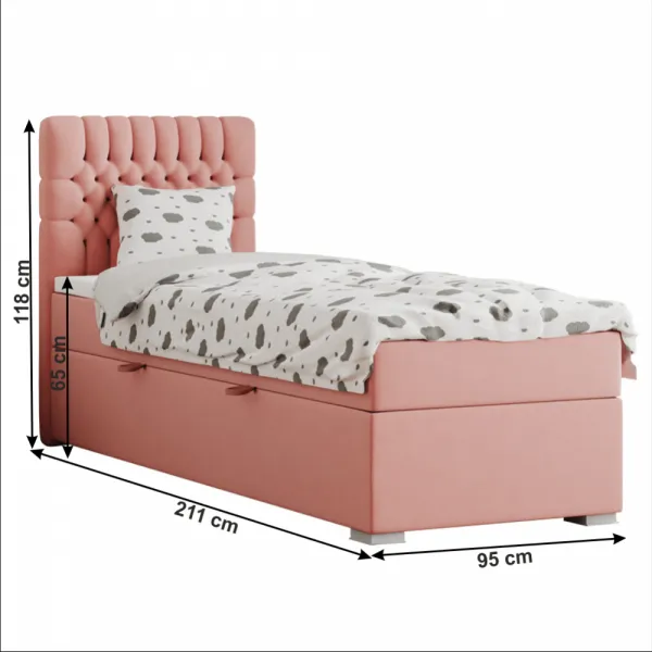 Boxspringová postel AUDREY 90