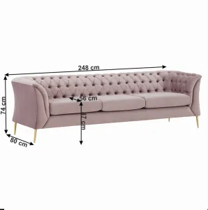 Chesterfield pohovka JUNE 2