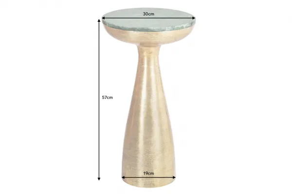 Odkladací stolík GAIA Dekorhome 30 cm