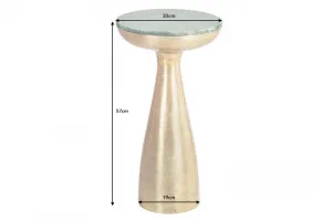 Odkladací stolík GAIA Dekorhome 30 cm