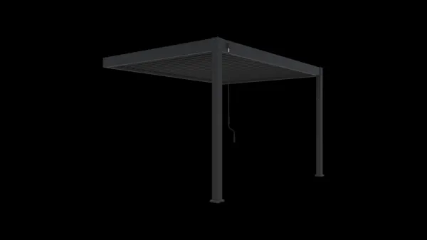 Bioklimatická pergola INTRO PLUS 4x3 m k stene Rojaplast