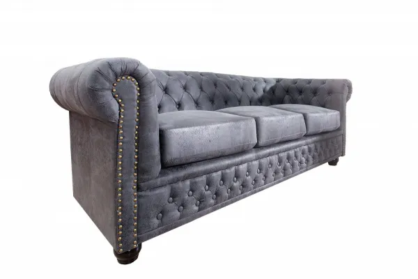 Chesterfield pohovka 3-miestna MIDAS Dekorhome