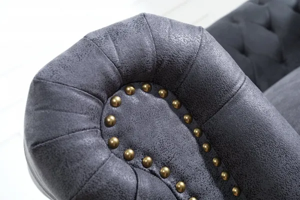Chesterfield pohovka 3-miestna MIDAS Dekorhome