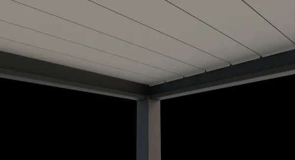 Bioklimatická pergola INTRO PLUS 6x3 m Rojaplast