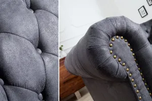Chesterfield pohovka 3-miestna MIDAS Dekorhome