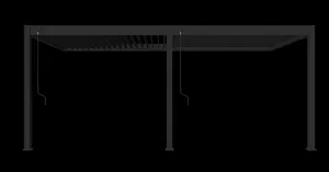 Bioklimatická pergola INTRO PLUS 6x3 m k stene Rojaplast