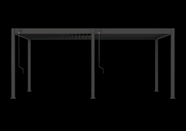 Bioklimatická pergola INTRO PLUS 6x3 m Rojaplast