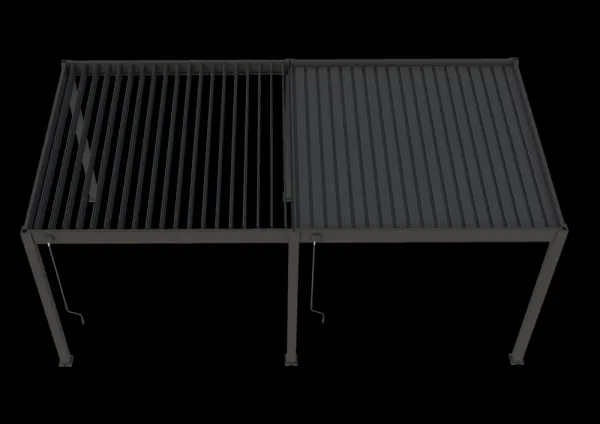 Bioklimatická pergola INTRO PLUS 6x3 m Rojaplast