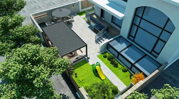 Bioklimatická pergola INTRO PLUS 6x3 m Rojaplast