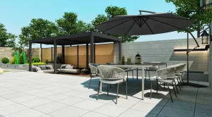Bioklimatická pergola INTRO PLUS 6x3 m Rojaplast